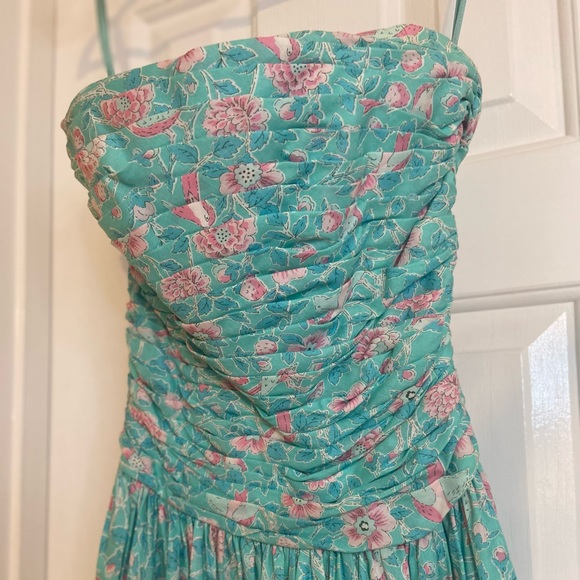 Pretty Vintage Strapless Dress - Picture 9 of 9